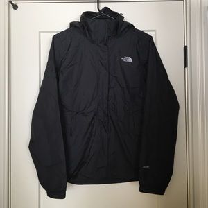North Face Women’s Black Windbreaker/Rain Jacket L